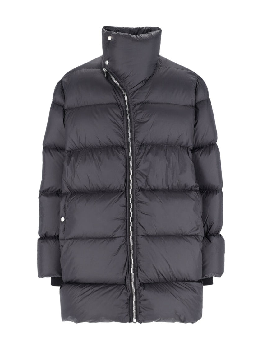Rick Owens Turtle Long Puffer Jacket – Black