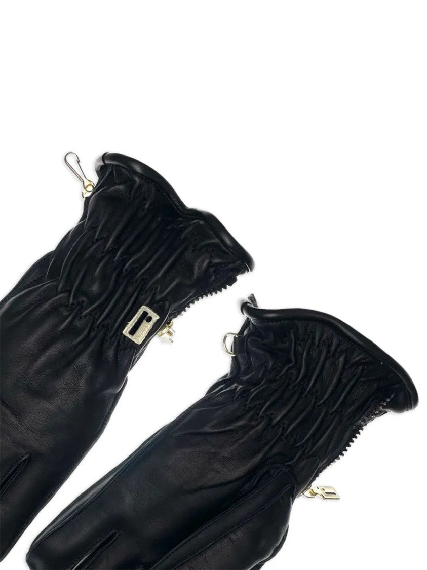 Restelli Peccary Opossuy Smooth Leather Gloves