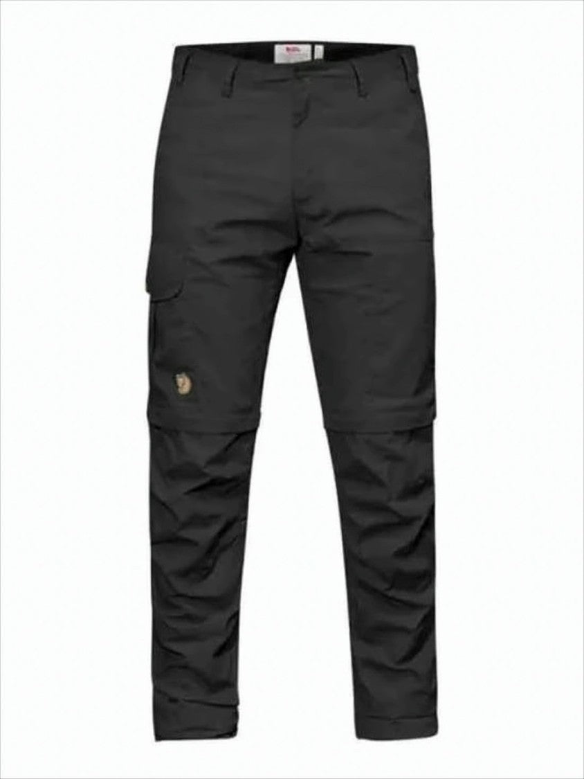 Fjallraven Tailored Straight Pants With Mid-Rise Waist And Practical Design
