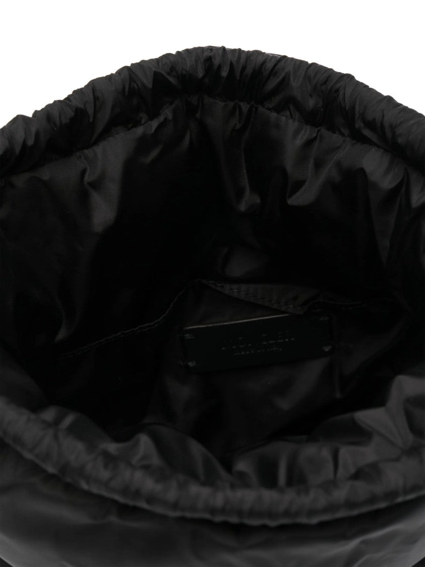 Moncler Black Caradoc Quilted Bucket Bag