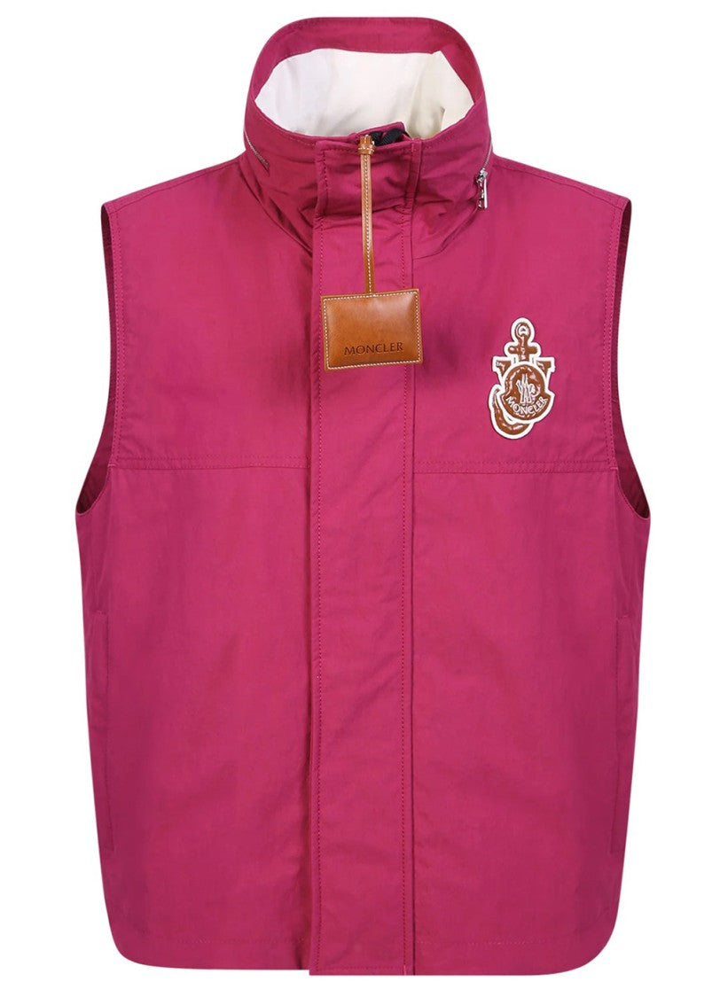 Moncler Genius Pink Padded Gilet