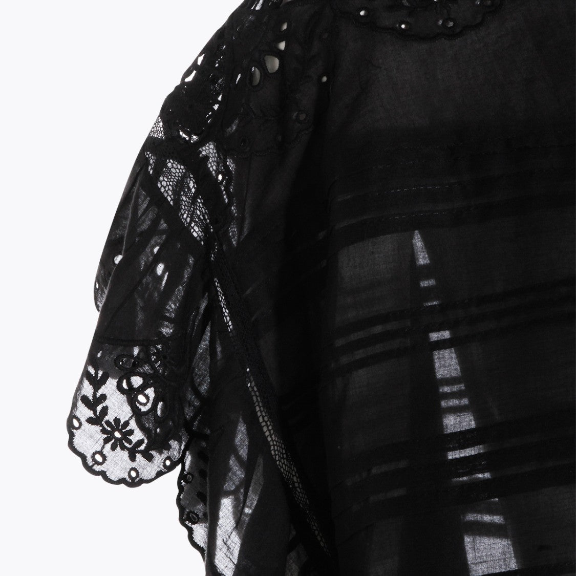 Isabel Marant Étoile Fitted Black Top With Round Neckline