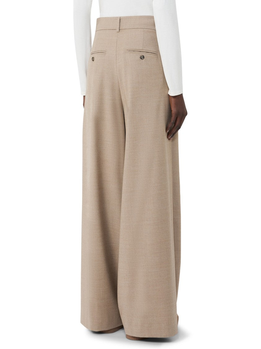 Max Mara Tailored Trousers In Virgin Wool Blend