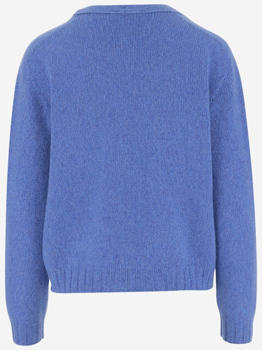 Oliver Lattughi V-Neck Cashmere Cardigan