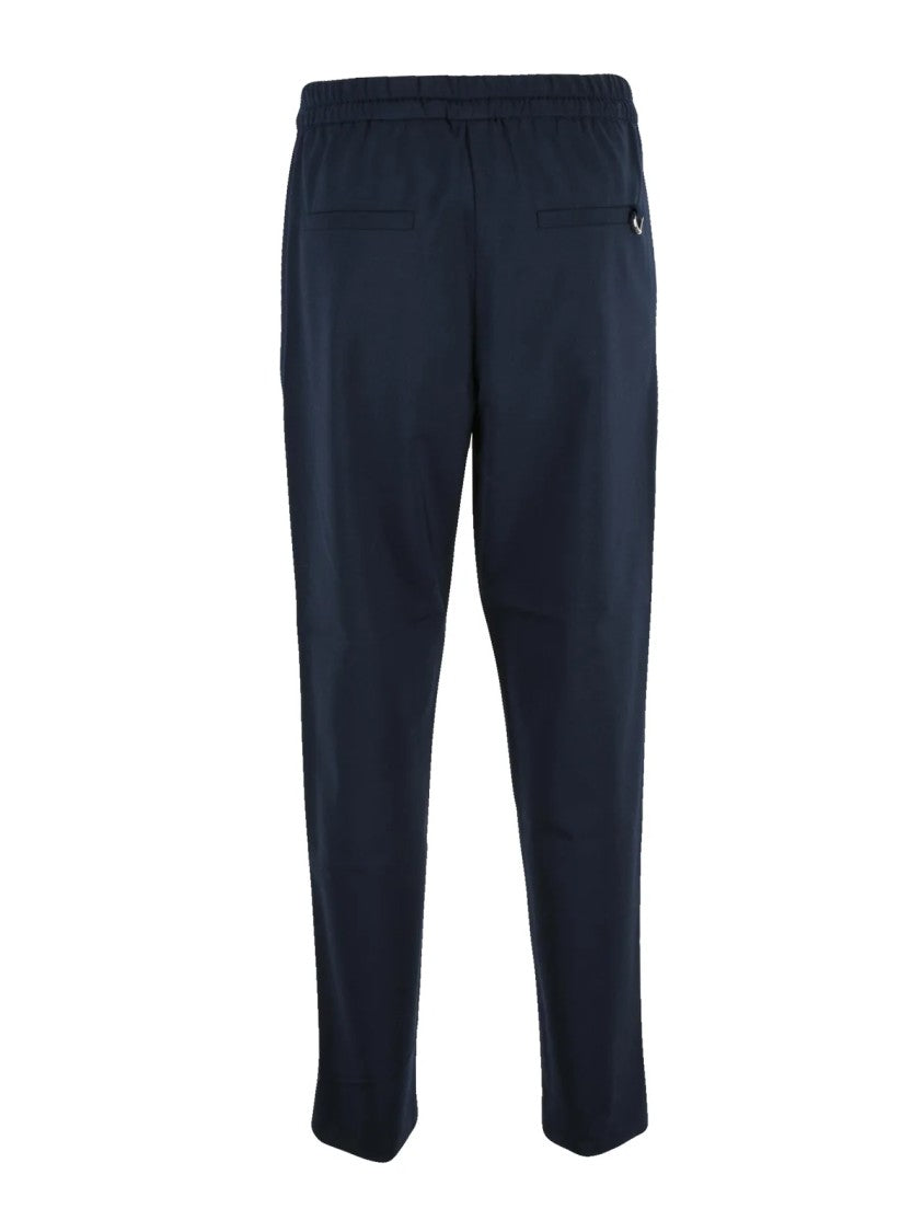 Marella Sport Multicolor Virgin Wool-Blend Track Pants