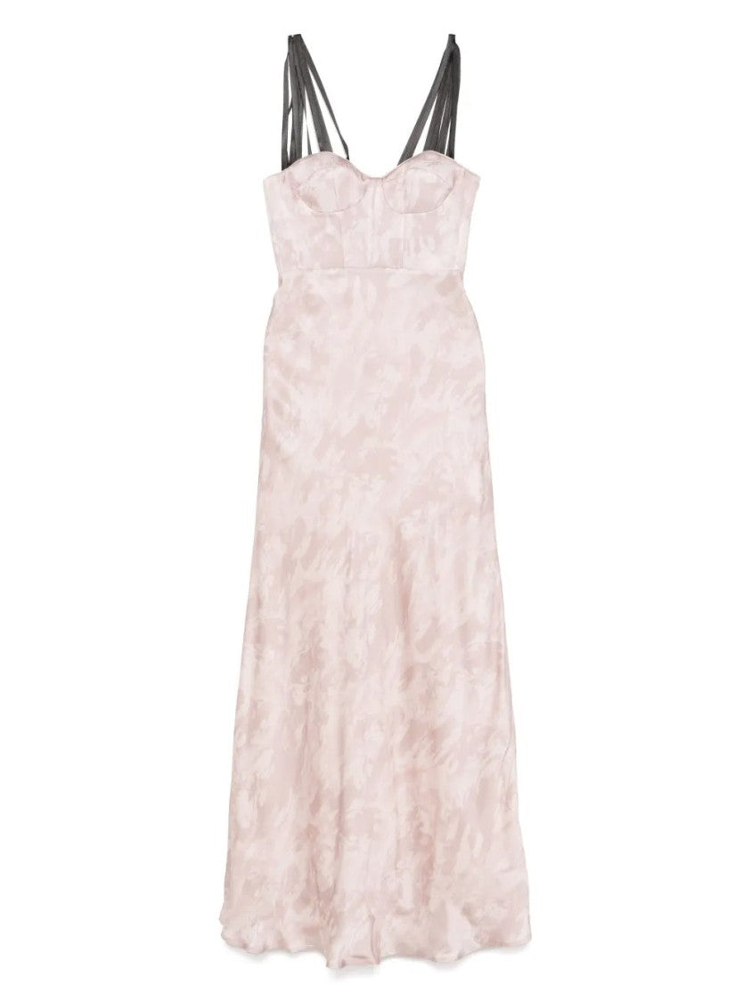 Pinko Floral-Print Maxi Dress