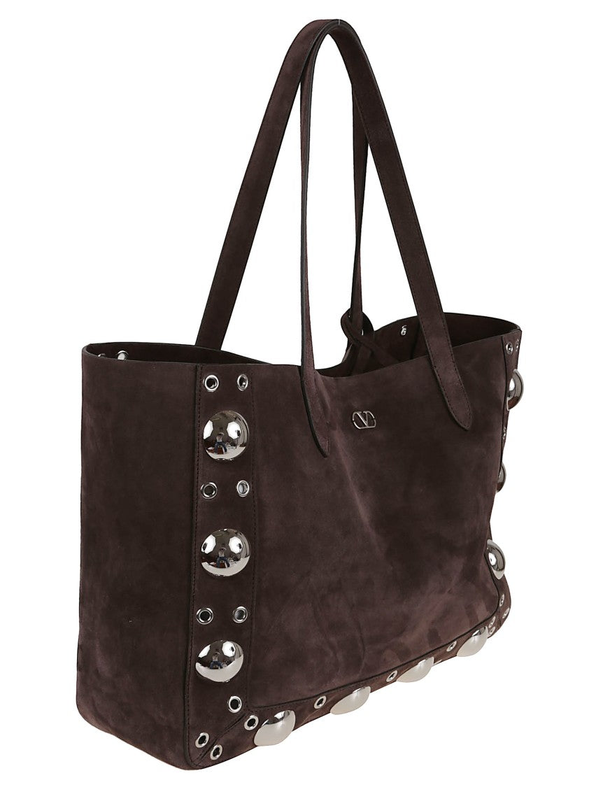Valentino Garavani Nellcôte Suede Tote Bag