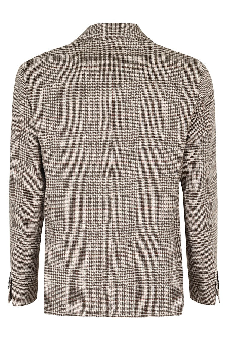 L.B.M. Cotton Cashmere Madras Hand Jacket