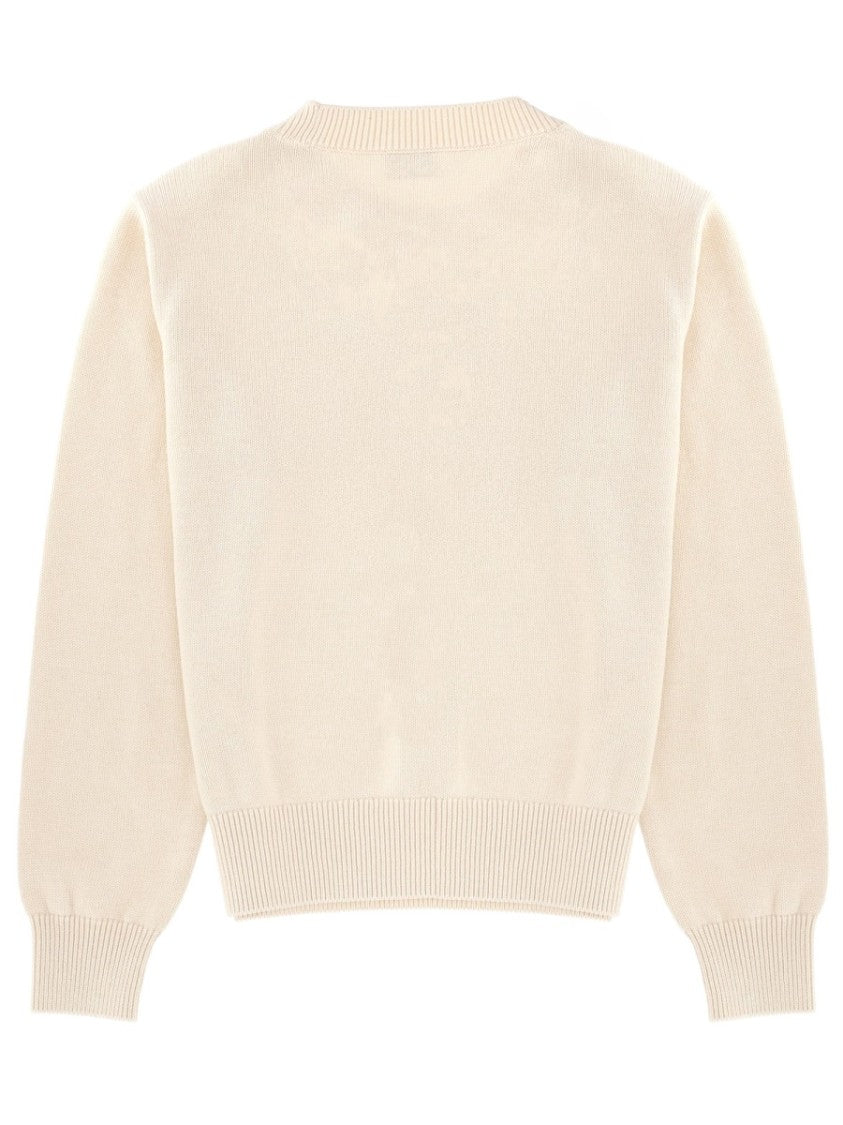 Kenzo Boke Heart Floral Knit Sweater