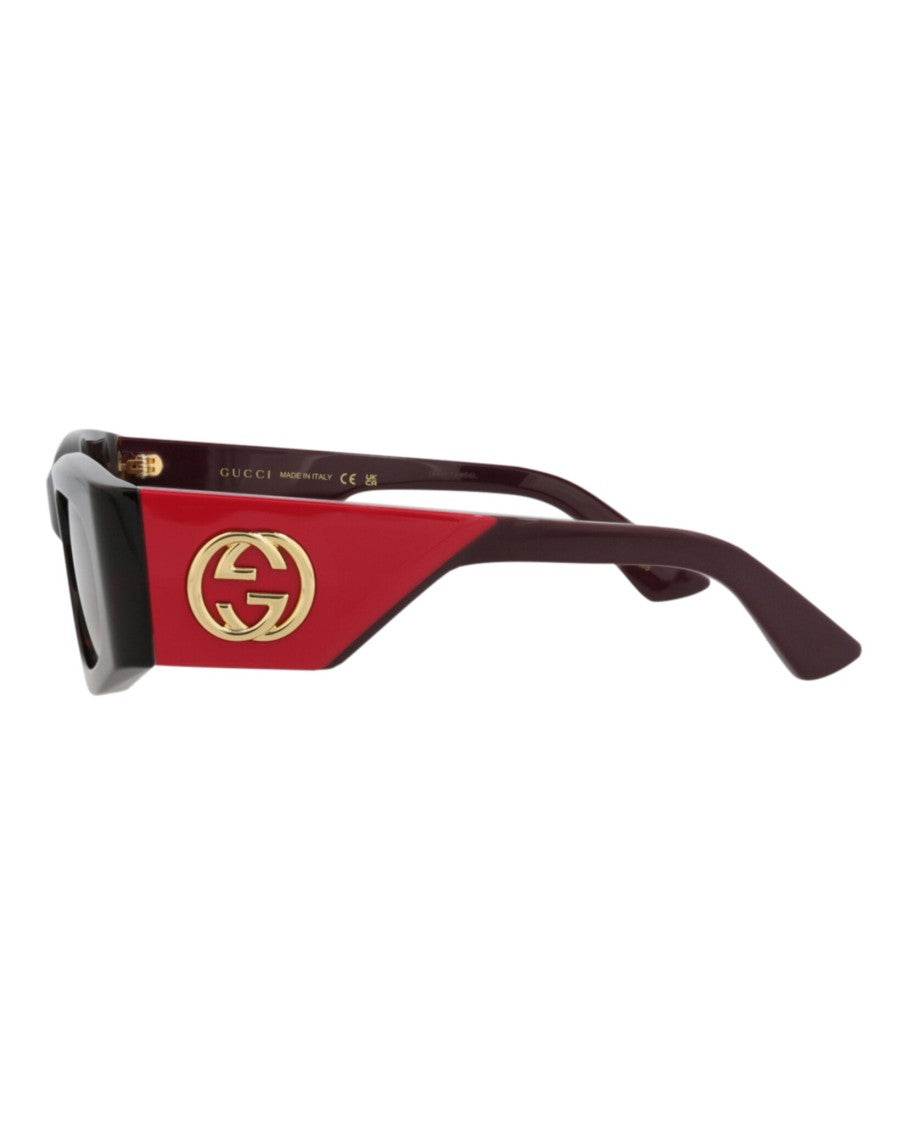 Gucci Square-Frame Recycled Acetate Sunglasses