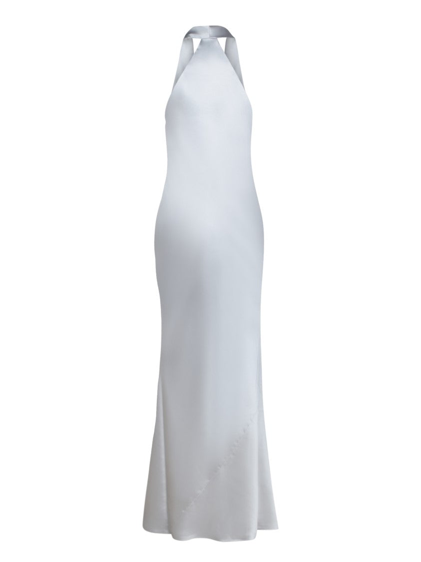 Norma Kamali Long Satin Dress