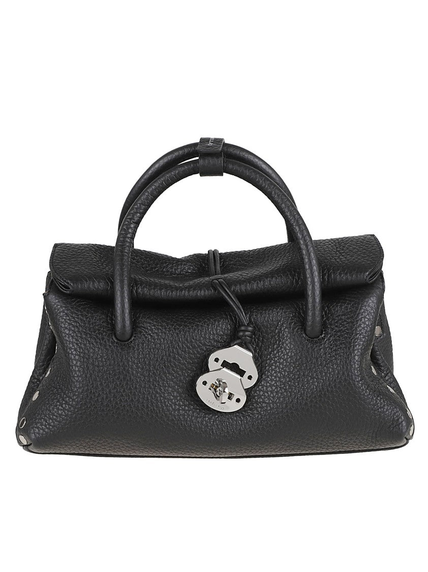Zanellato Double Compartment Soft Calfskin Handbag