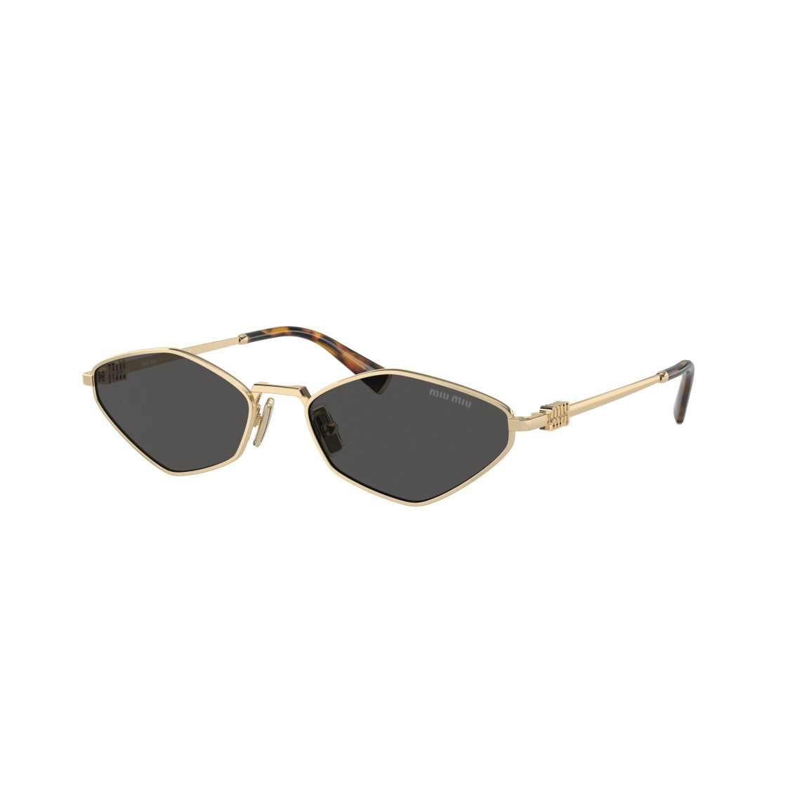 Miu Miu 0Mu 56Zs Angular Geometric Sunglasses