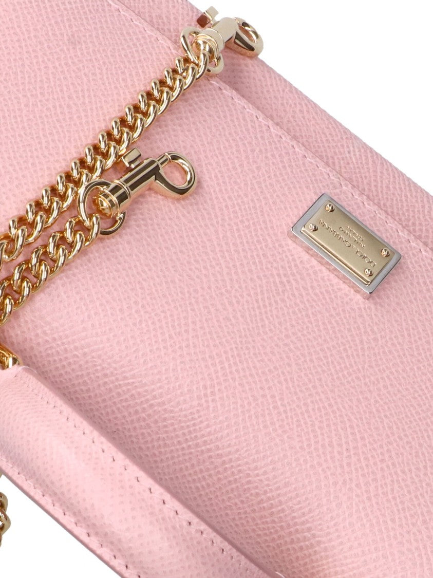 Dolce & Gabbana Mini Logo Bag – Pink