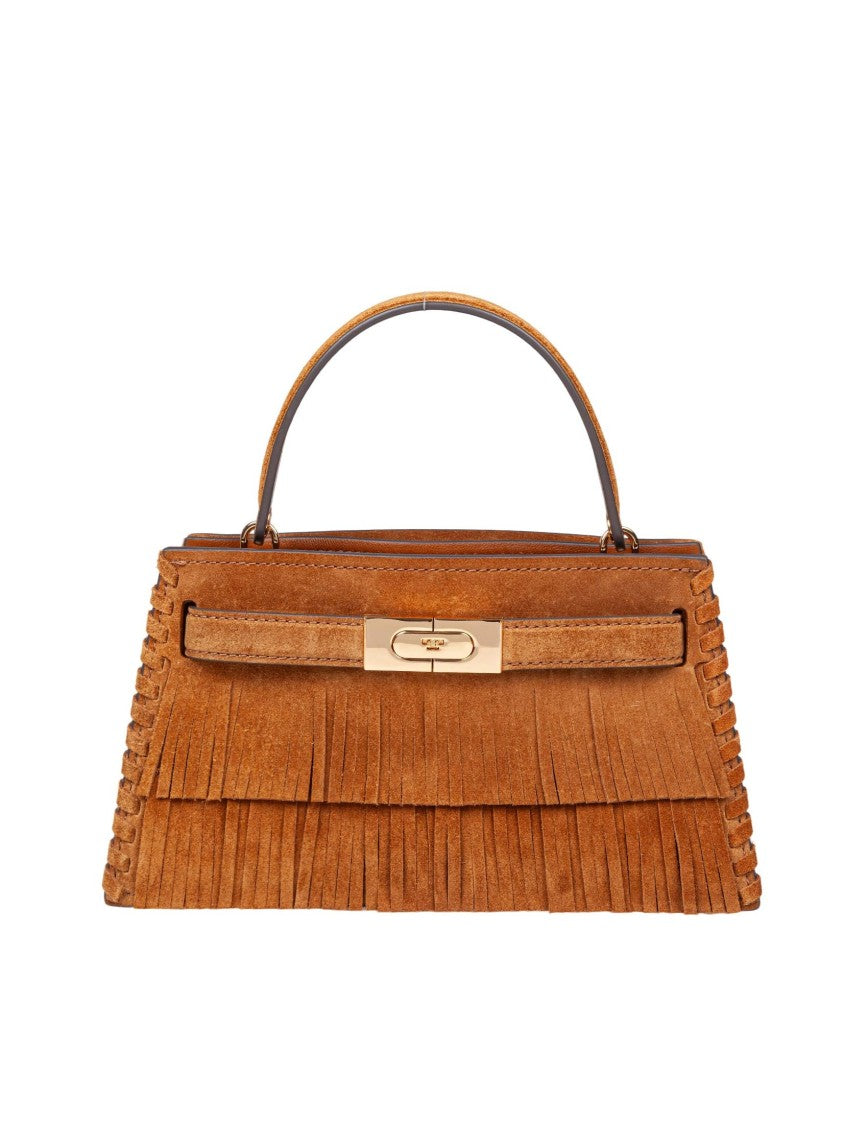 Tory Burch Lee Radziwill Mini Suede Handbag