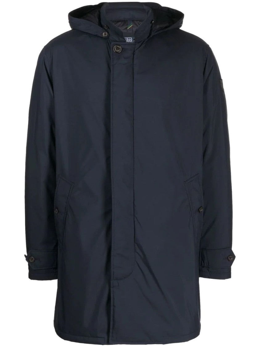 Polo Ralph Lauren Classic Hooded Puffer Coat With Side Pockets