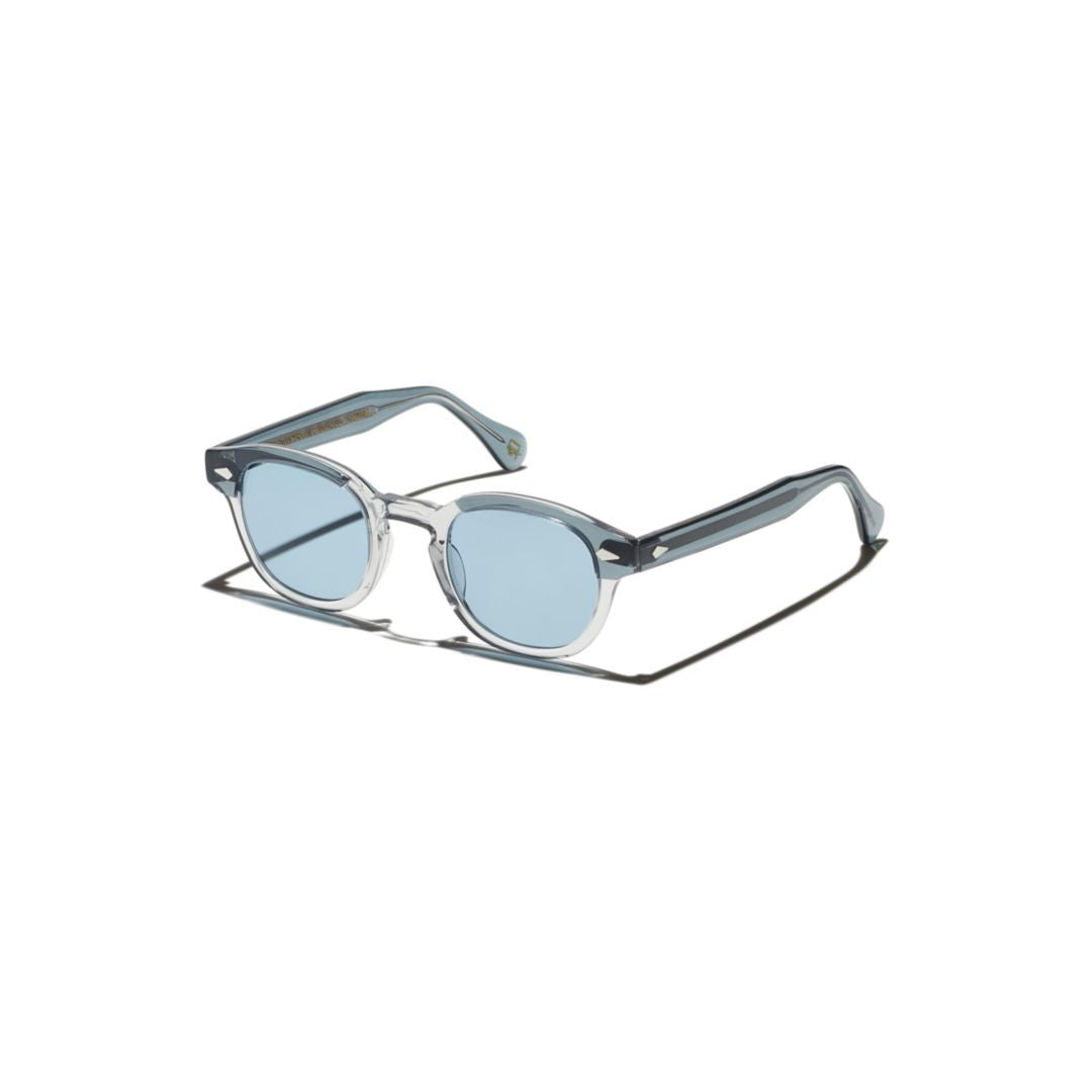 Moscot Lemtosh Rounded Acetate Sunglasses With Keyhole Bridge