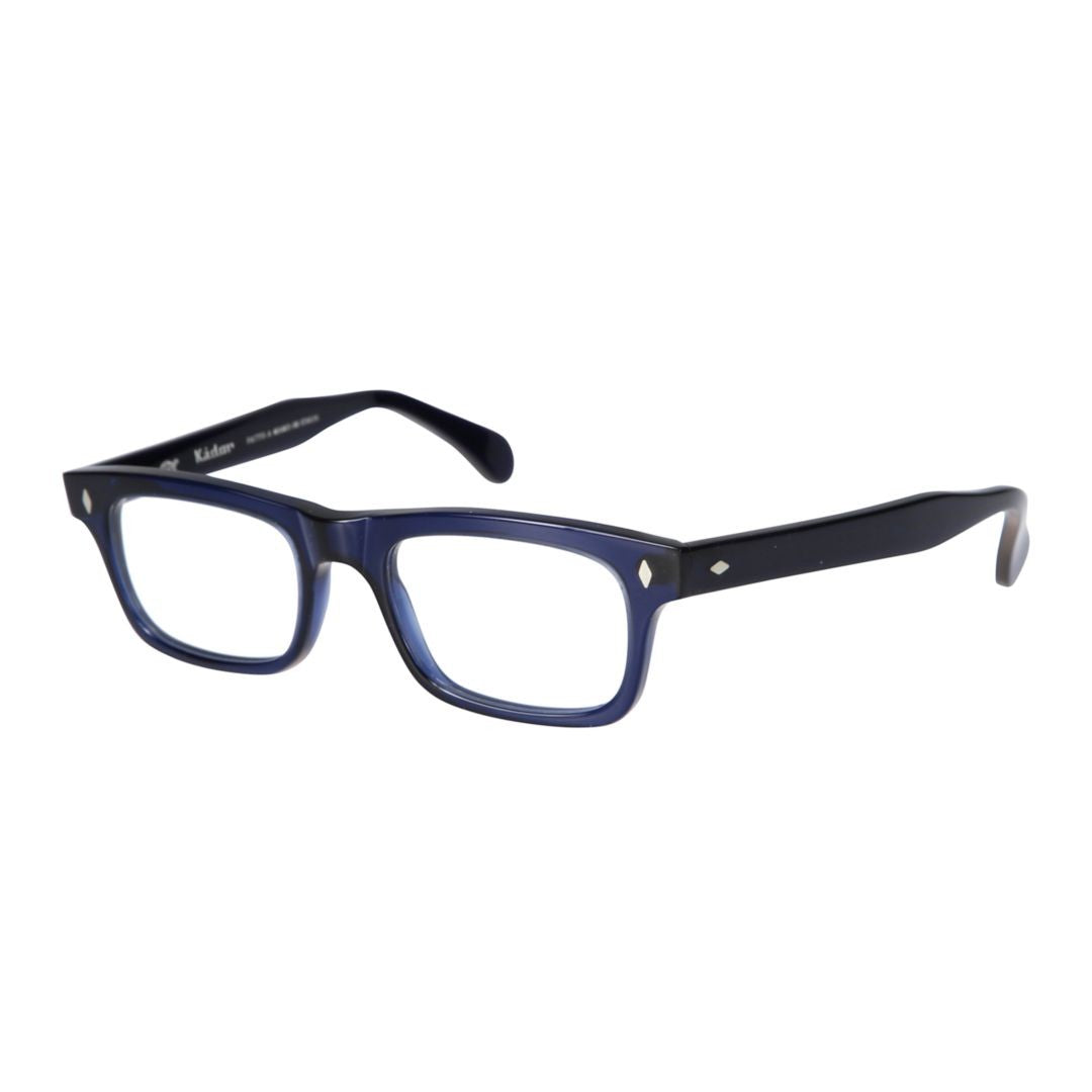 Kador Niki Rectangular Frame Eyeglasses With Metallic Accents