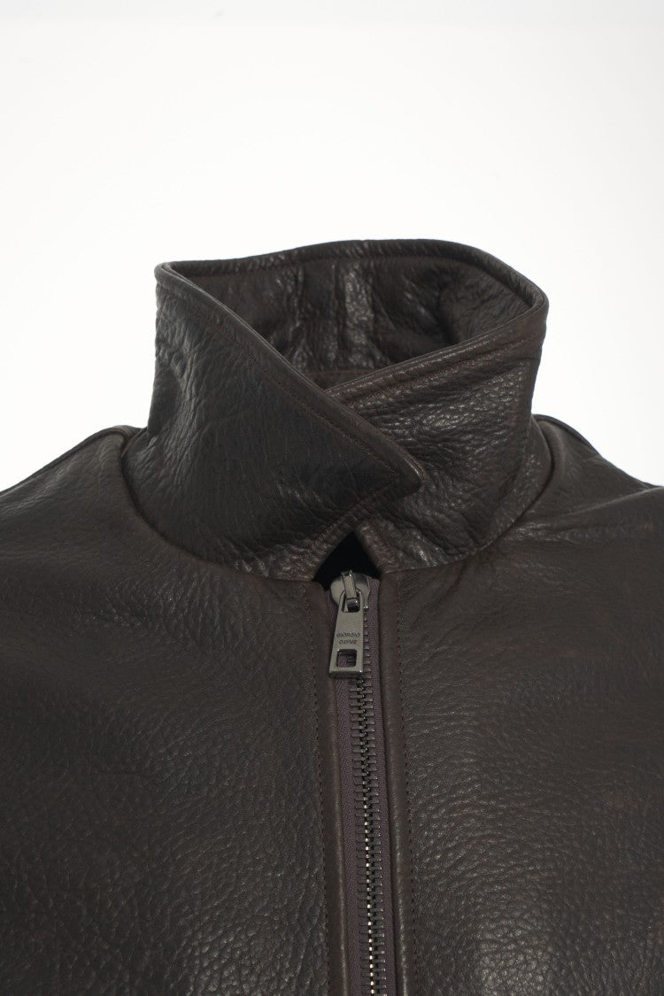 Giorgio Brato Nappa Bomber Jacket