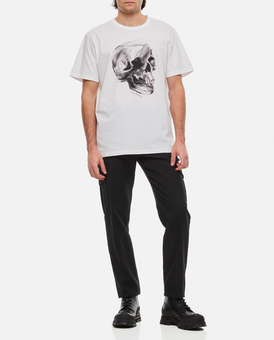 Alexander Mcqueen Skull Print T-Shirt