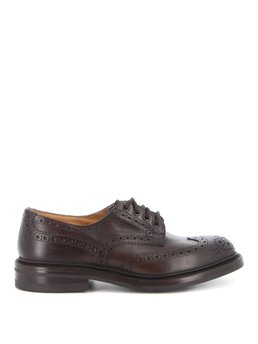 Tricker's Bourton Derby Shoes With Brogue Detailing