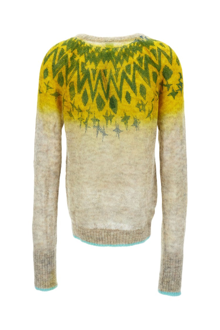 Rohka Gradient Knitwear With Geometric Pattern