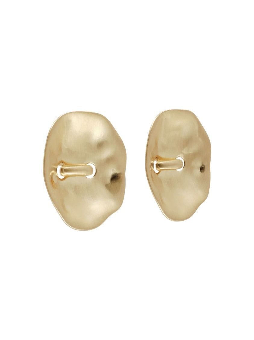 Cult Gaia Izara Xl Oval Clip Earrings