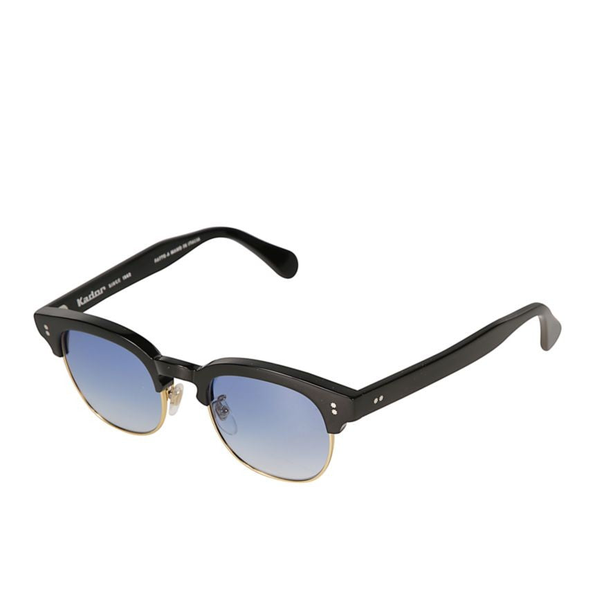 Kador Jolly Cm Classic Clubmaster Sunglasses With Gradient Blue Lenses
