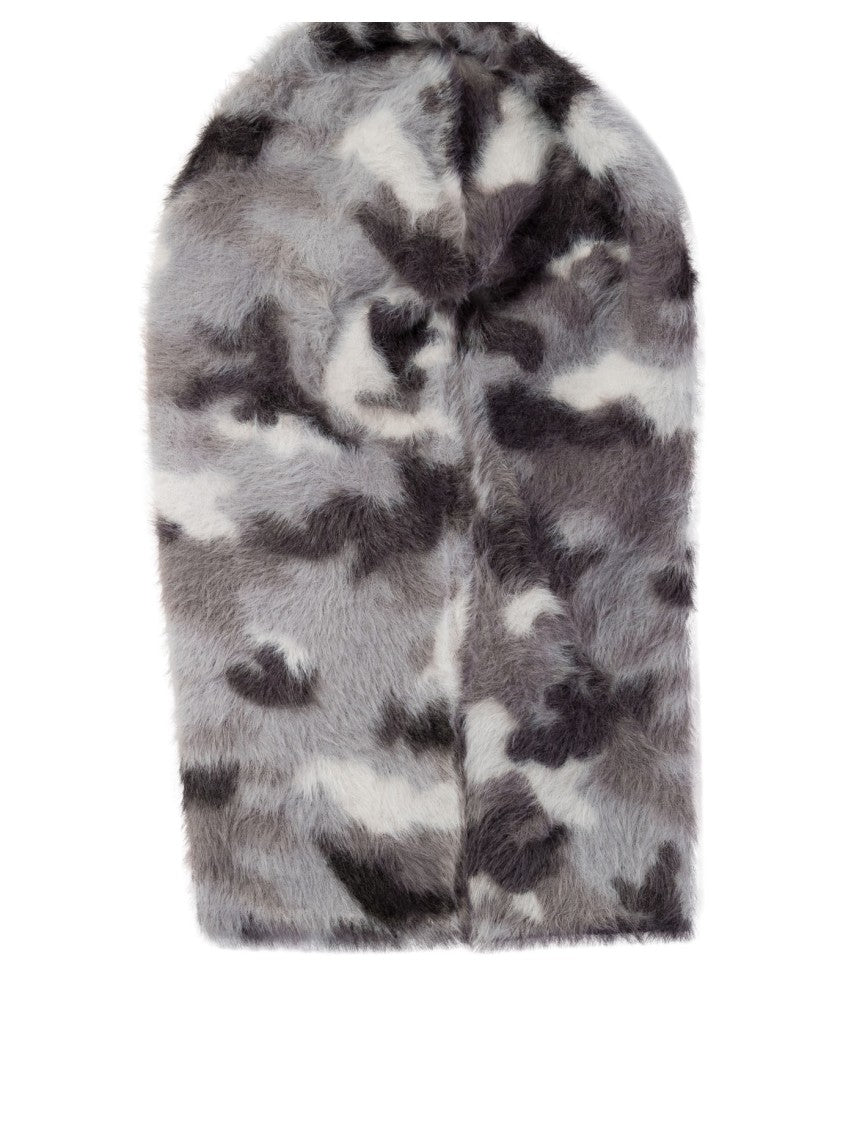Acne Studios Camo Balaclava With Soft Texture