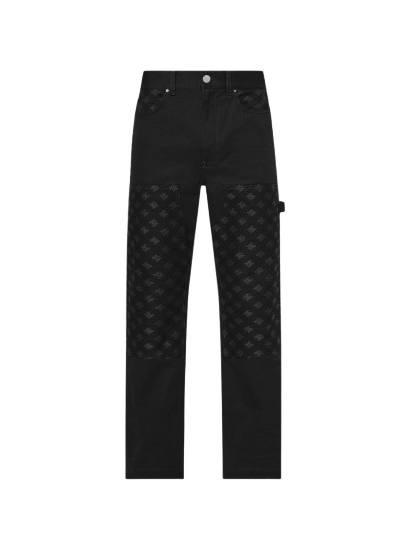 Amiri Ma Quad Jacquard Carpenter Pants Black