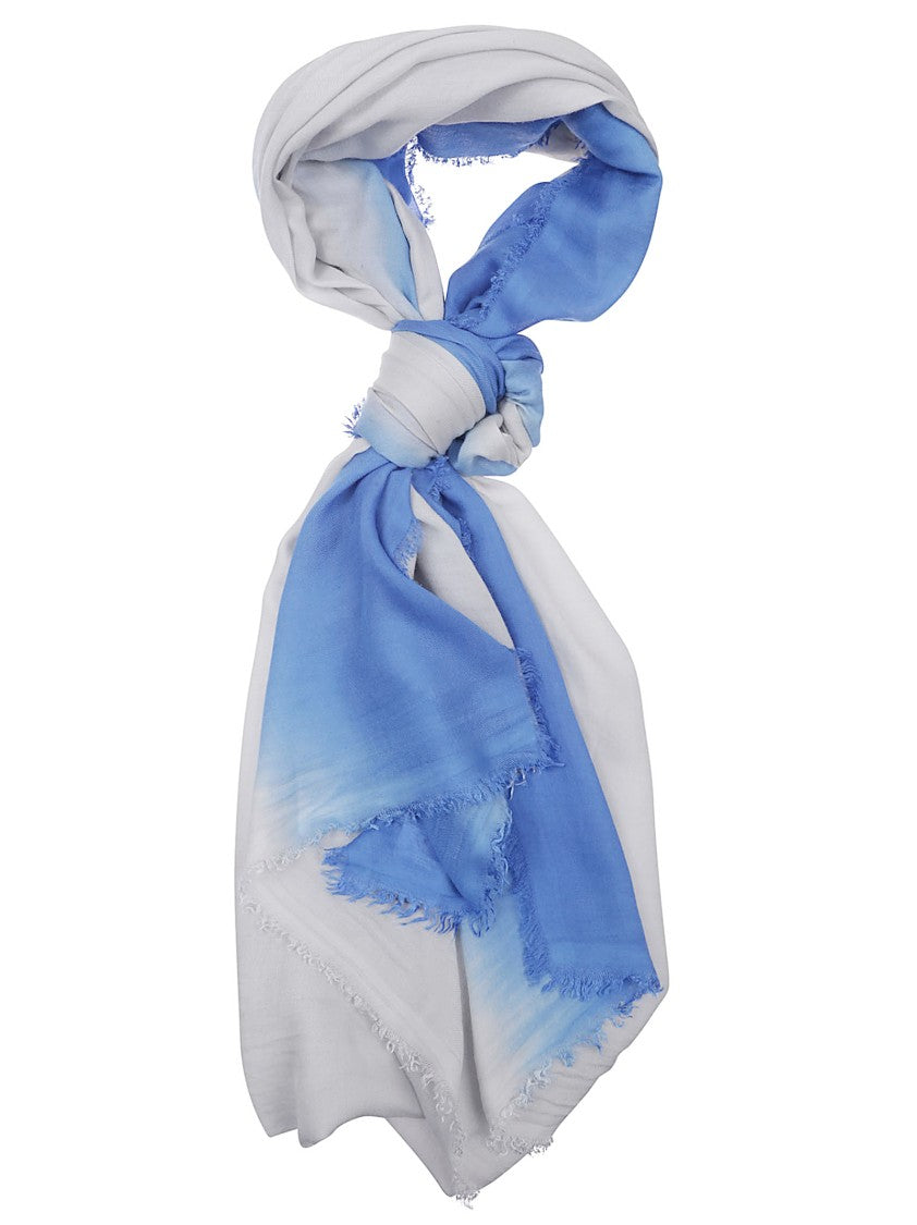 Faliero Sarti Light Blue Cashmere Blend Stole