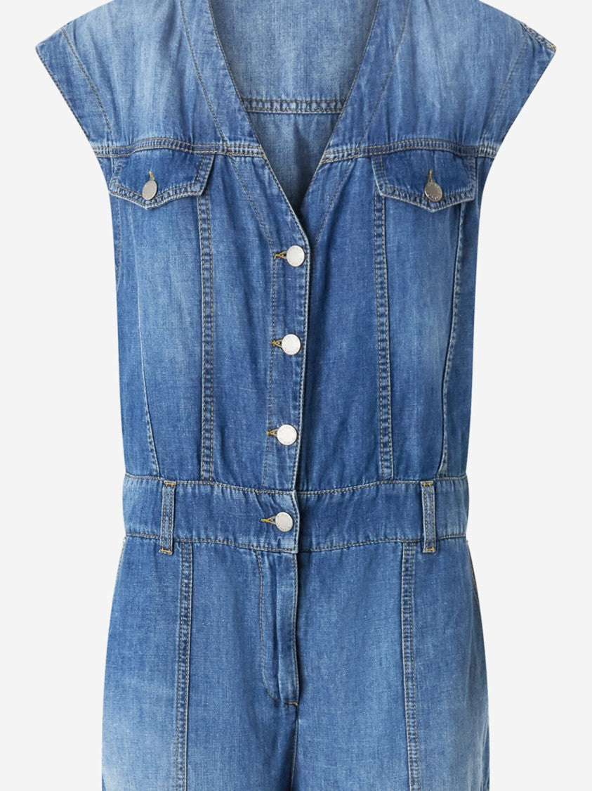 Pinko Cotton And Linen Jumpsuit