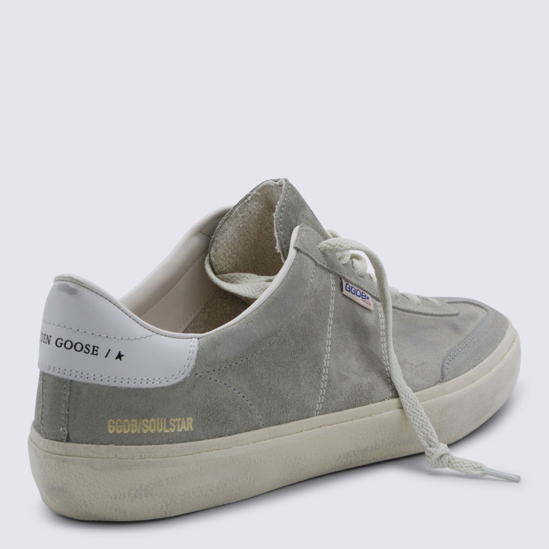 Golden Goose Low-Top Sneakers In Soft Suede With Vintage Accents