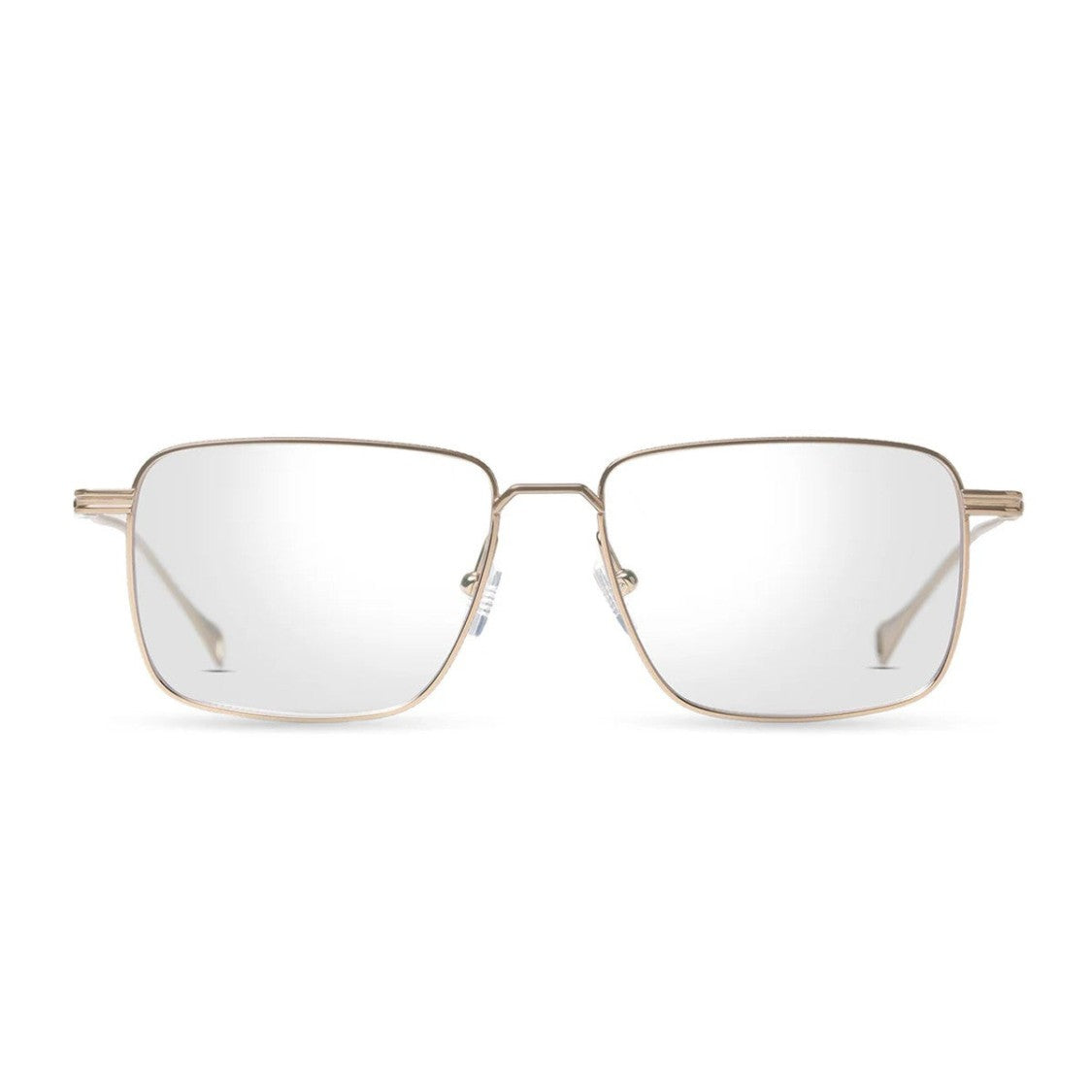 Dita Lancier Gold Lsa Dlx127 Titanium Square Eyeglasses