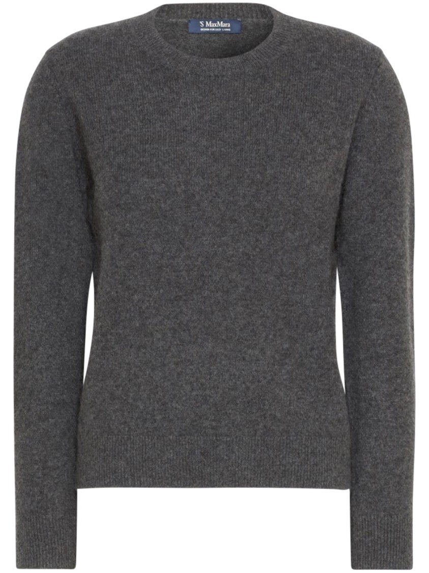 Max Mara Yak Wool Elbow Patches Sweater