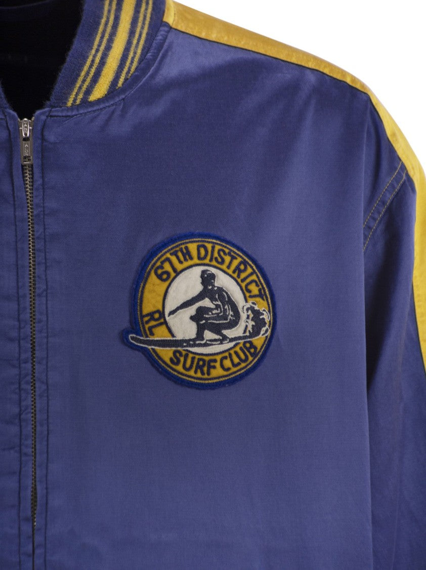 Polo Ralph Lauren Surf-Themed Letterman Jacket