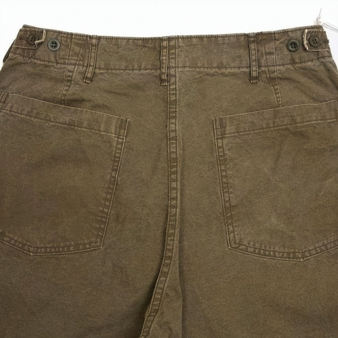 Orslow Relaxed Fit Straight Pants With Wide Legs