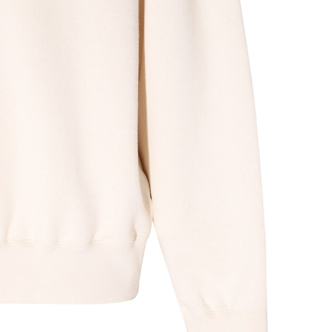 Jil Sander White Cotton Sweatshirt