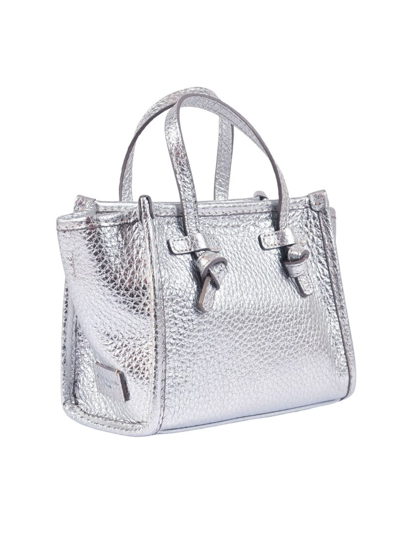 Gianni Chiarini Structured Knot Detail Handbag