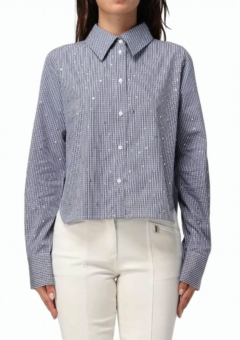 Liu Jo Rhinestone Appliqués Shirt