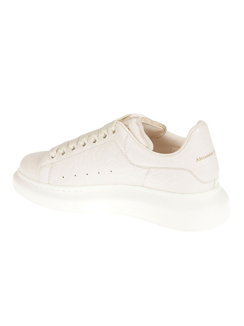 Alexander Mcqueen Beige Sneakers With Chunky Sole