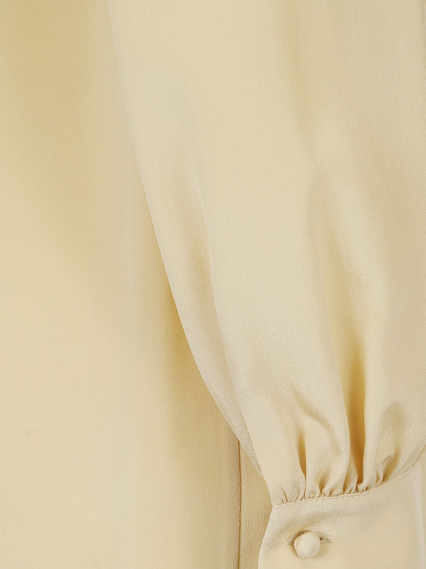 Valentino Garavani Silk Shirt With Classic Collar