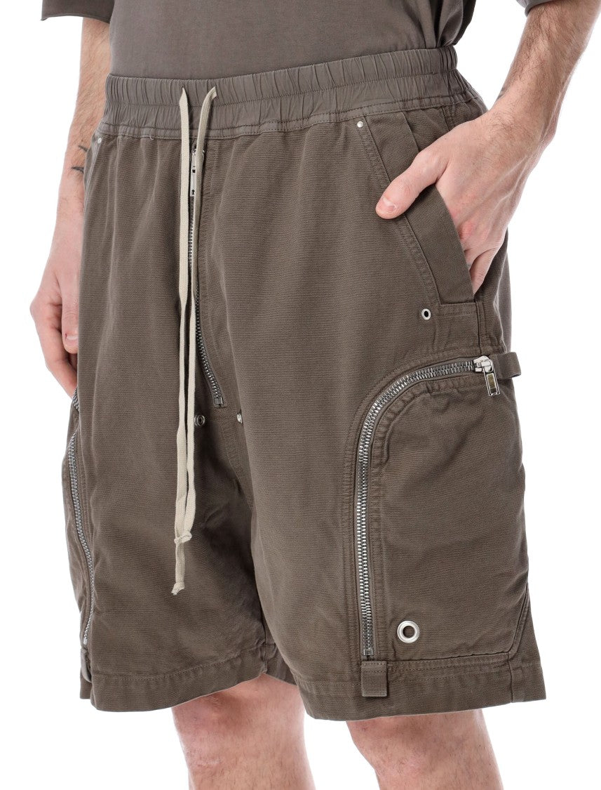 Drkshdw By Rick Owens Bauhaus Pods Cargo Shorts