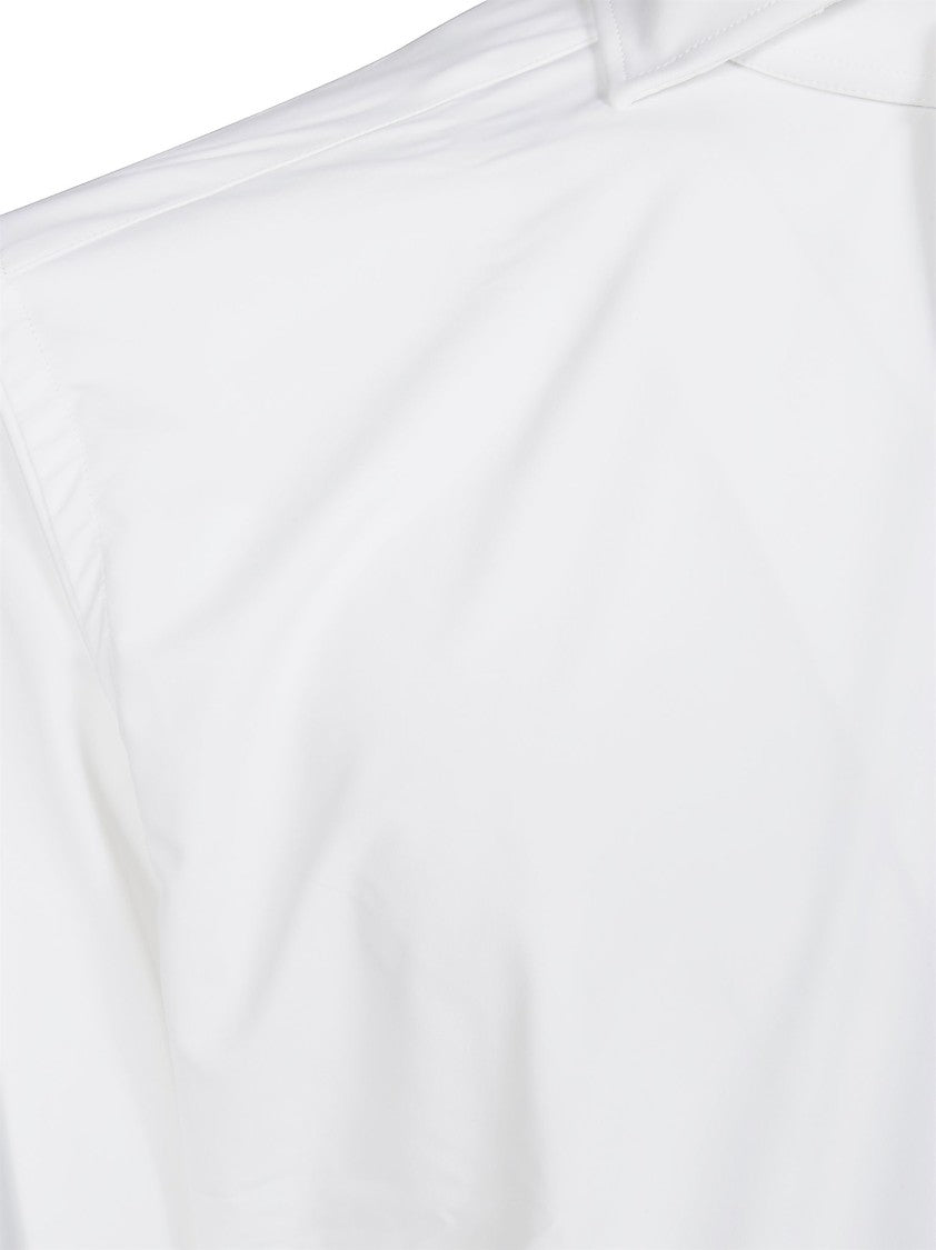 Xacus Act520 Ml Active Base White Button-Down Shirt