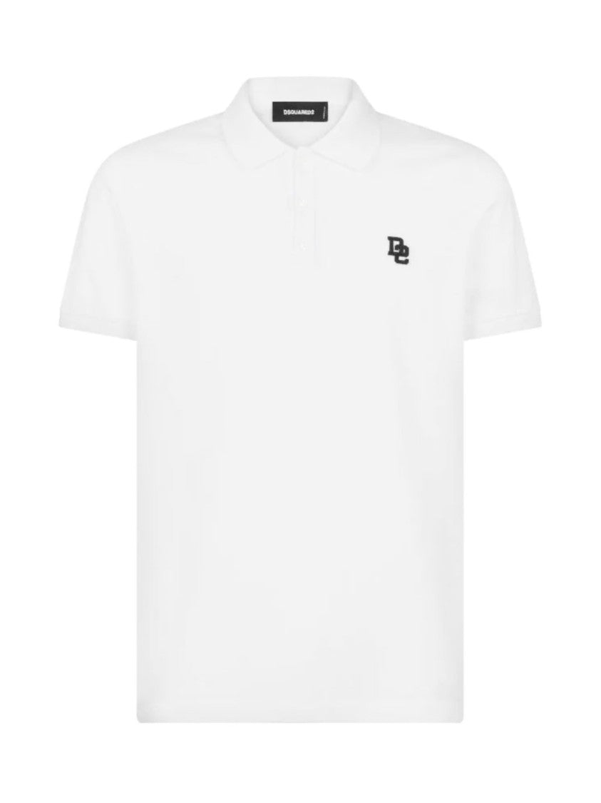 Dsquared2 Tennis Fit D2 Logo Polo Shirt