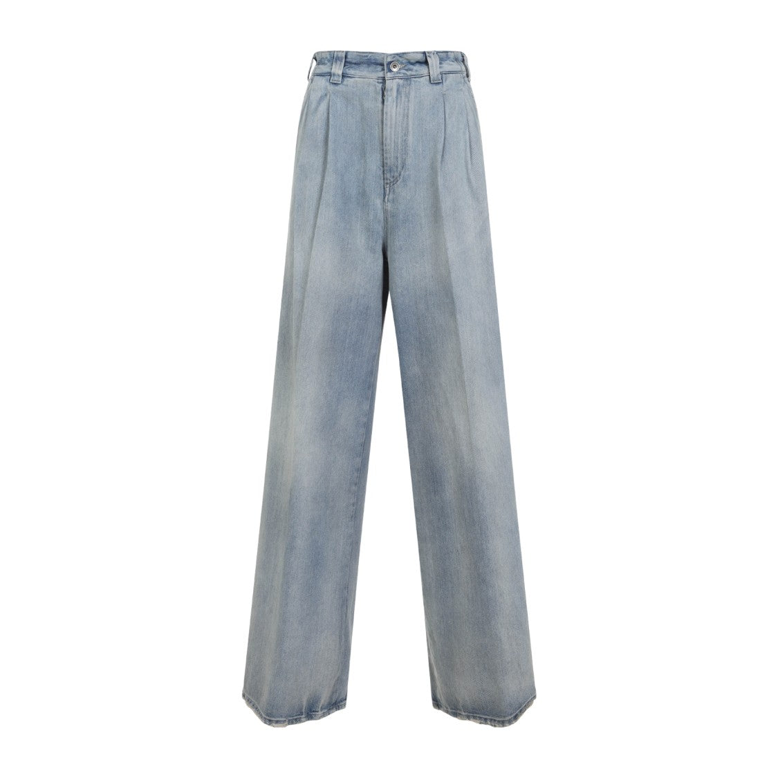 Maison Margiela 5 Pockets Light Blue Cotton Jeans