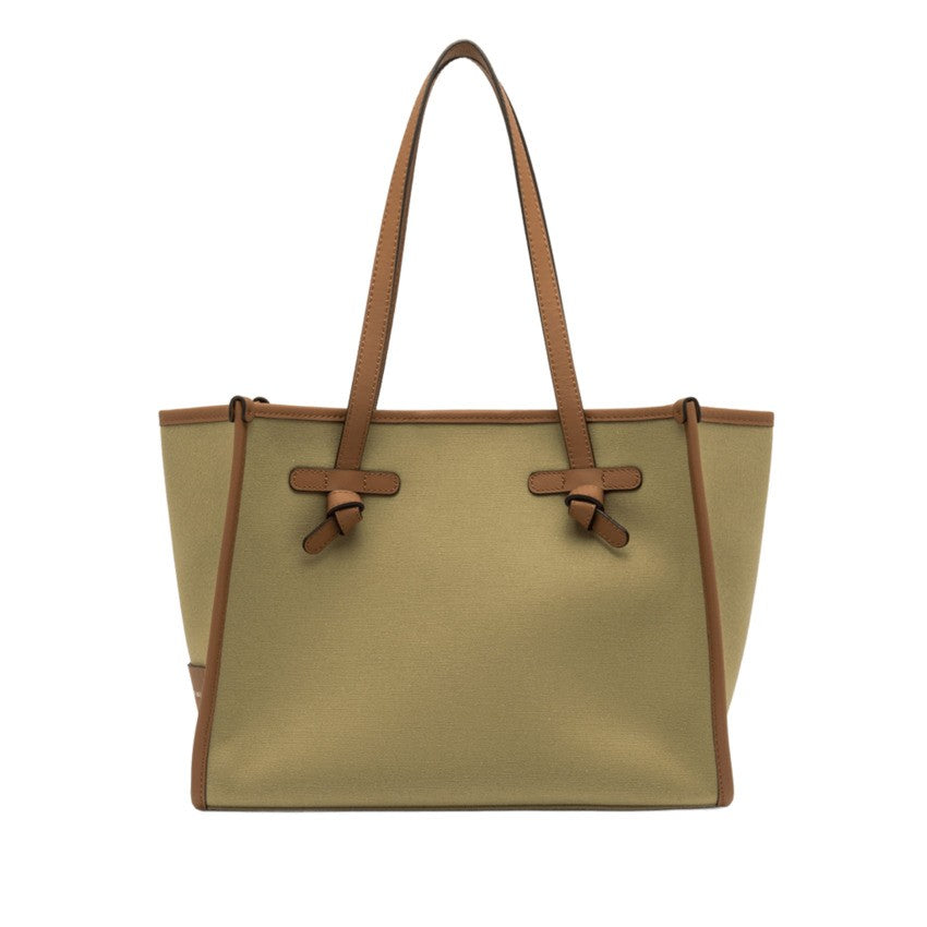 Marcella Elegant Canvas Handbag With Pouch