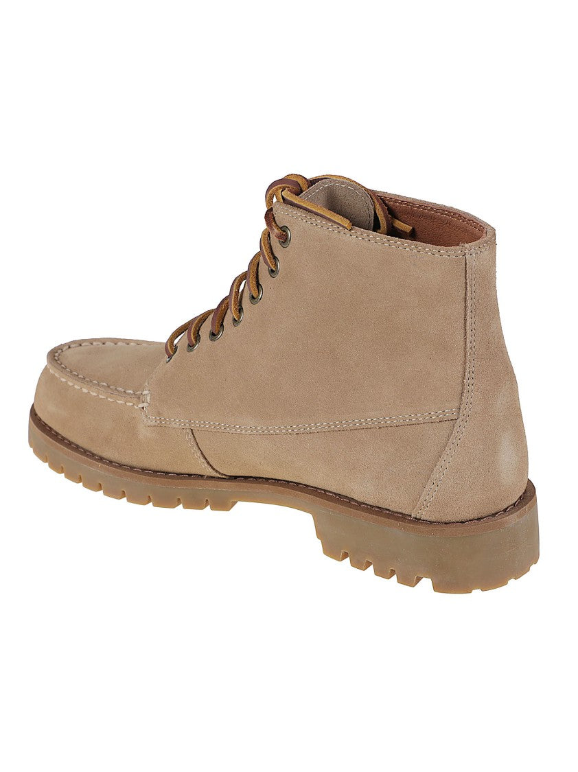 Sebago Parker Moc Toe Calf Leather Ankle Boots