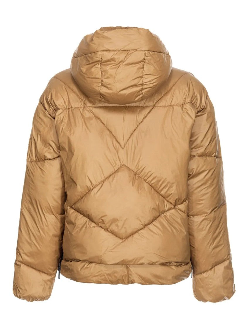 Pinko Quilted Hooded Jacket