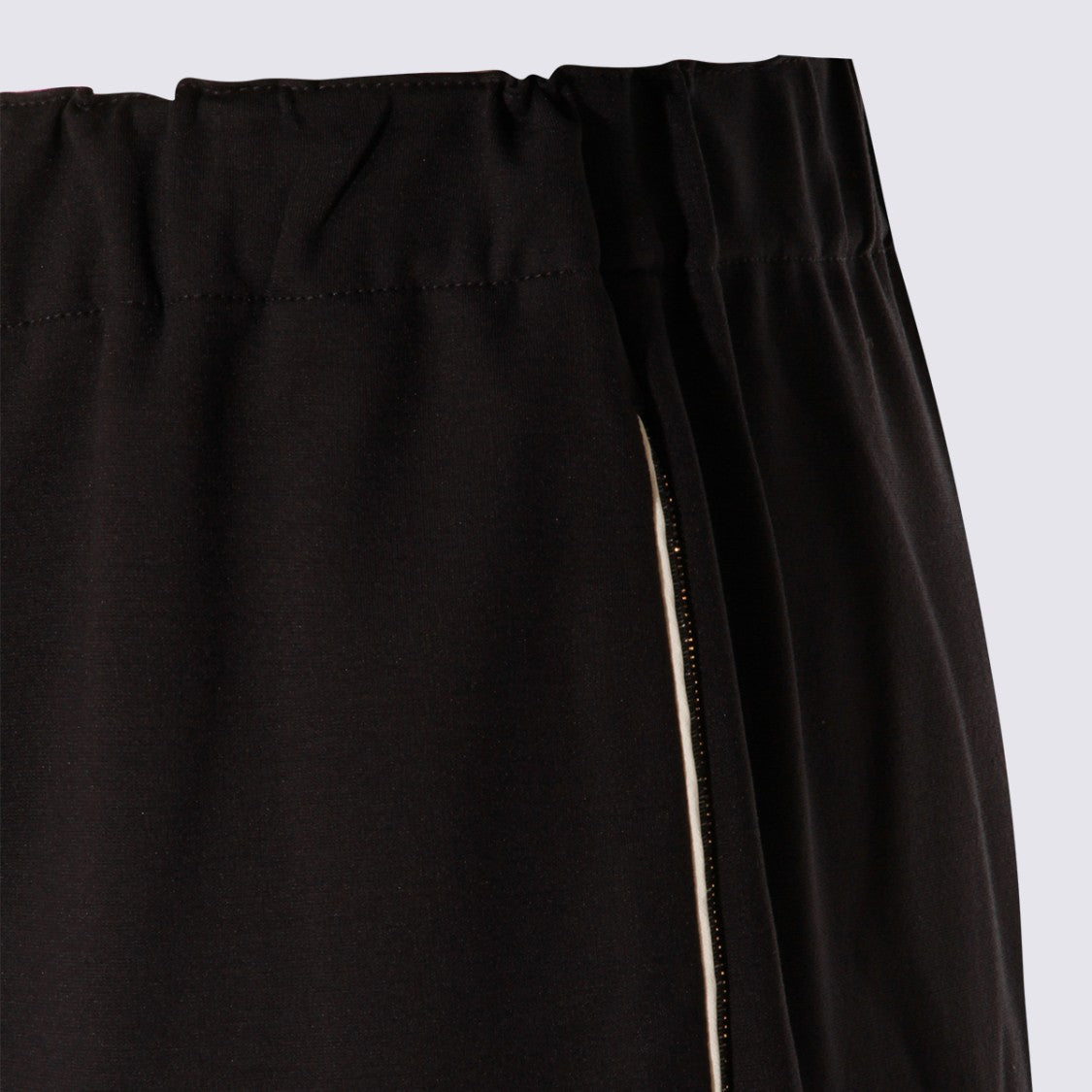 Fabiana Filippi Wide-Leg Trousers With Elastic Waistband And Minimalist Design